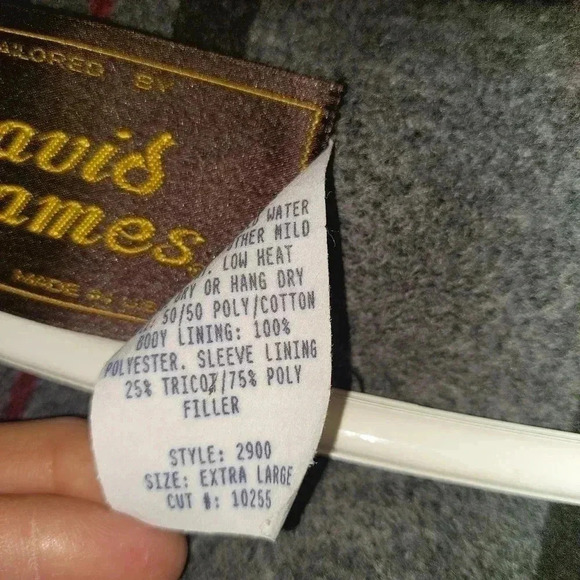 Vintage 90's Davis James USA Blanket Lined  Western Jacket Men’s Size XL - Picture 9 of 11